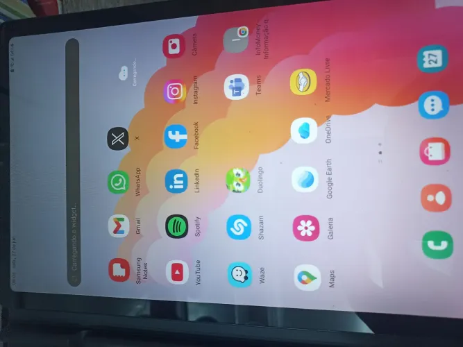 Samsung Galaxy Tab S6 Lite (SM-P615) - **Novíssimo** com capa on/off e caneta