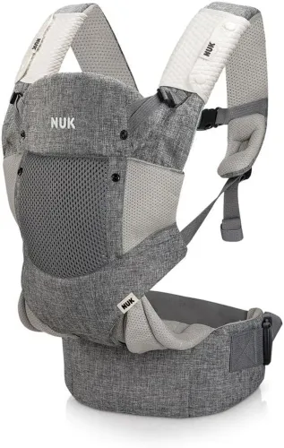 canguru para bebê nuk cinza