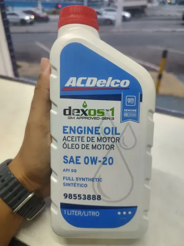 Óleo acdelco 0w20 Dexos1 original Gm