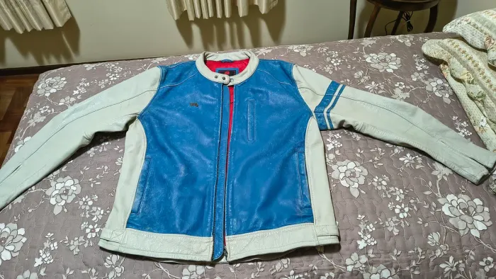 Jaqueta Royal Enfield 65 Couro tamanho 3XL