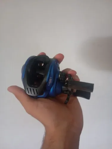 Carretilha Albatroz Fishing M21 Slim Azul