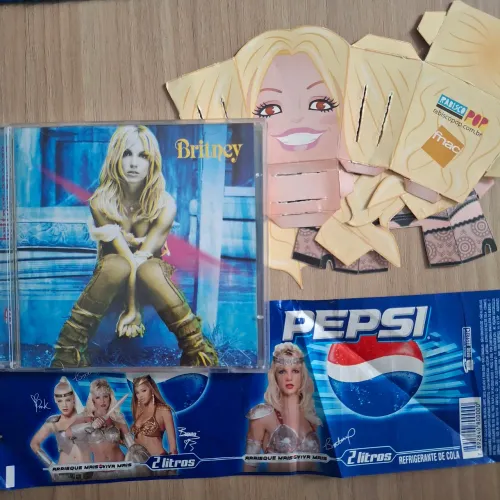 Cd Britney Spears - Britney 2001 + Brindes 