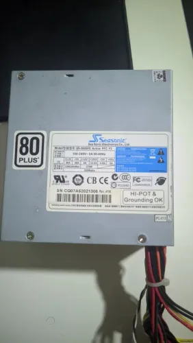 fonte seasonic 300w 80plus original