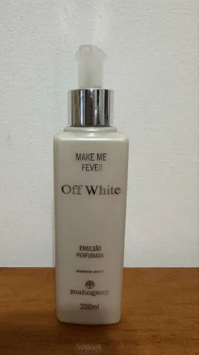 Off White Mahogany Creme Hidratante 200ml Novo