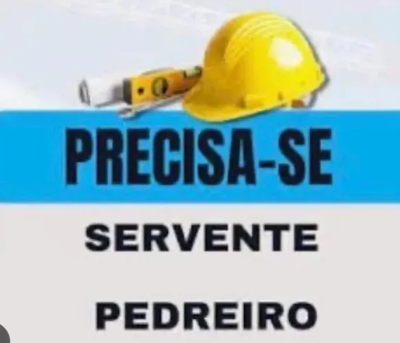PRECISO DE PEDREIRO