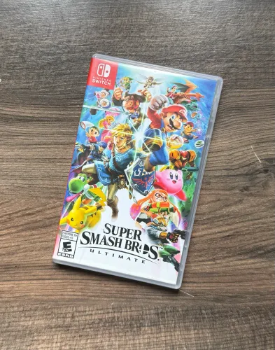 Somente Capa super smash bros ultimate de Nintendo switch