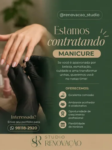 Contratando manicure profissional 