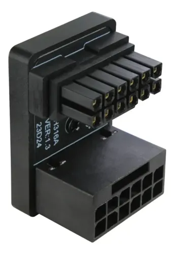 Adaptador Pcie 5.0 12vhpwr Ezdiy 3.0 180° Placa De Vídeo