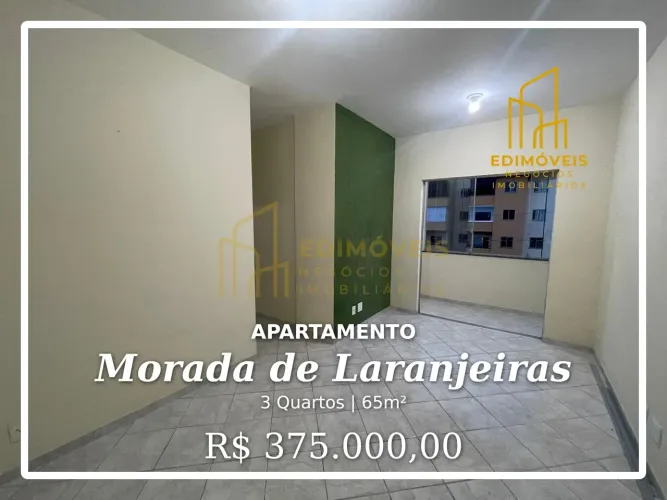 Seu novo lar: apartamento de 3 quartos em Morada de Laranjeiras!