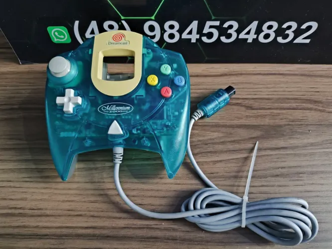 Controle Dreancast edição especial azul