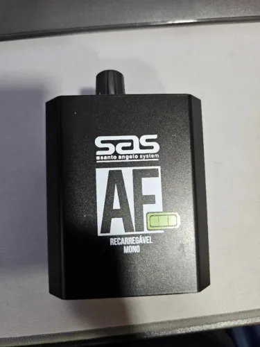 Amplificador de Fone de Ouvido Santo Angelo AFR Mono Recarregável USB-C