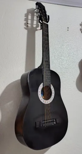 VIOLÃO DE AÇO - SEMI NOVO - REGULADO