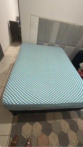 Cama box casal