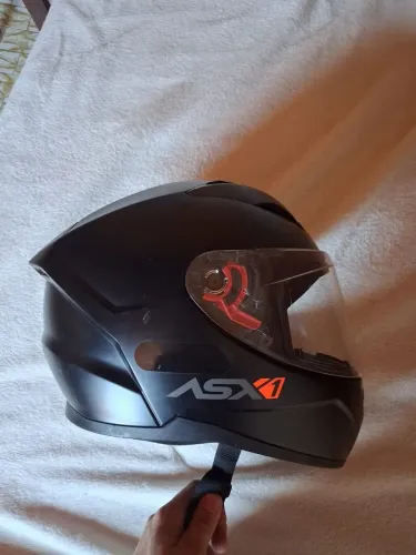 Capacete ASX Eagle SV Original Tamanho 56 - Preto Fosco, entre em contato para negociar.