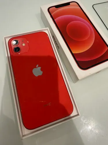 Iphone 12 256gb Vermelho Novo