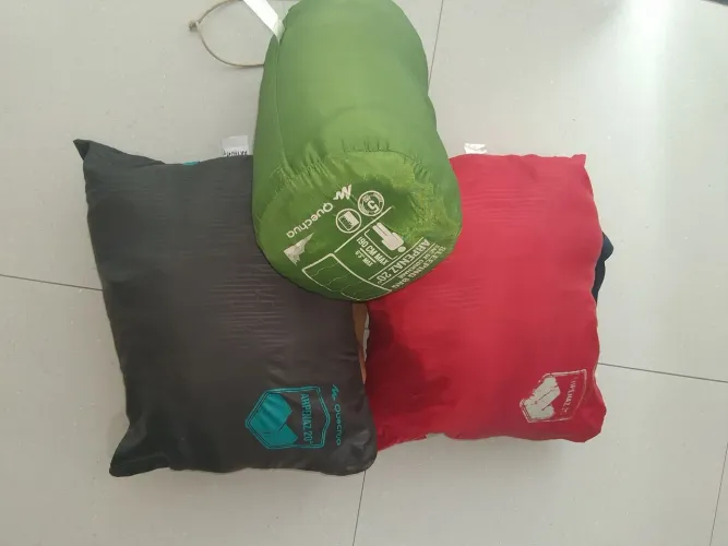 Kit com 3 Sacos de Dormir Arpenaz Quechua