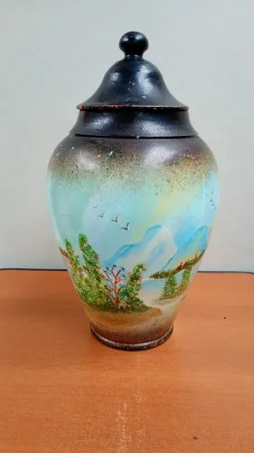 Vaso decorativo tailandês Vintage dv00147