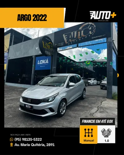 Fiat Argo 1.0 6V Flex. 2022