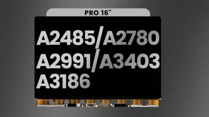 Tela / LCD Macbook Pro 16" - A 2141 A2485 A2780 A2991 A3403 A3186 - Novo