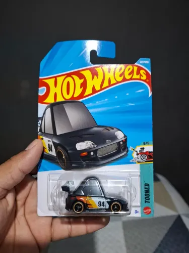 Hot Wheels Tooned '94 Toyota Supra Preto Lote K 2026