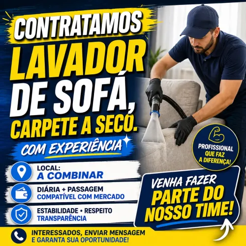 Lavador de Sofá e Carpete, Tapete Seco