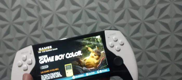 Console portátil Léia a descrição 