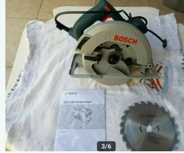 Serra circular boch gks 150 profissional 1500w 220v