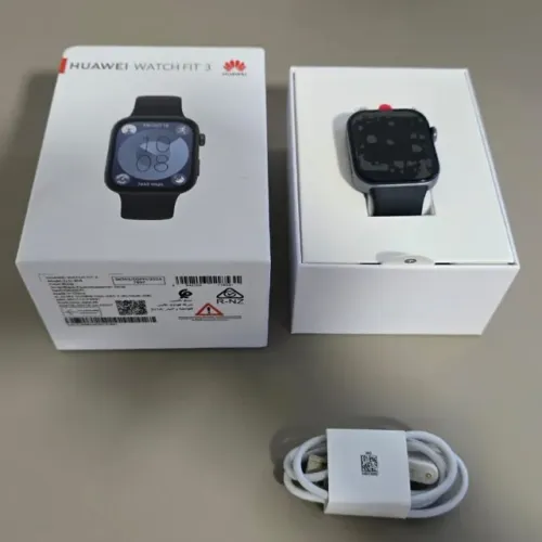  Smartwatch HUAWEI WATCH FIT 3 Tela AMOLED de 1,82" Design Ultra-fino iOS e Android