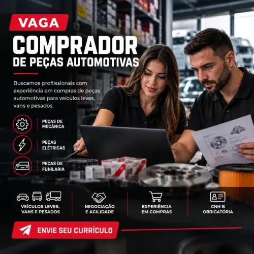 COMPRADOR DE PEÇAS AUTOMOTIVAS