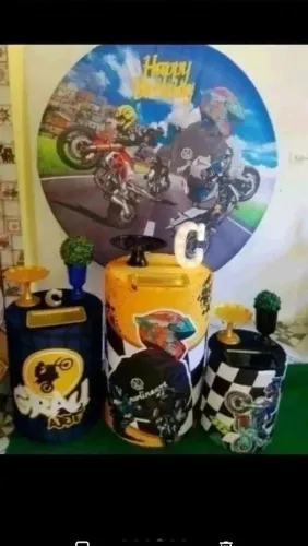 Vendo kits capa painel e cilindros novo com vários temas por 150 reais