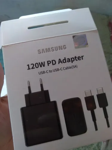 Carregador Samsung 120W pouco usado !
