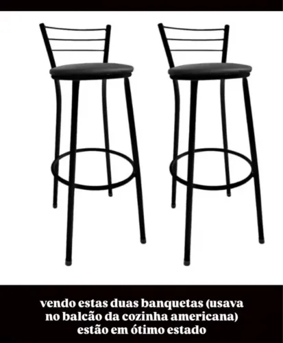 Banquetas cozinha americana