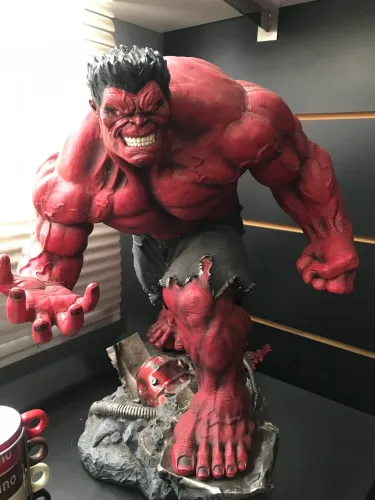 Red Hulk Premium format sideshow 1/4
