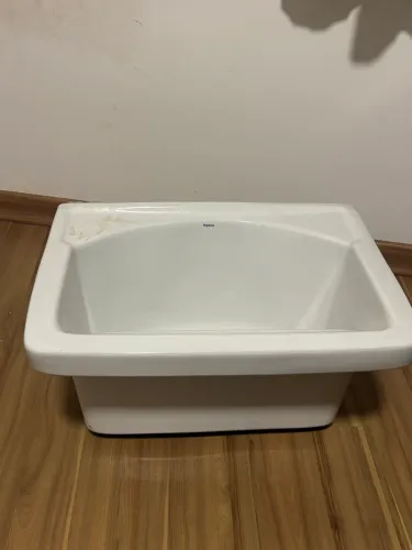 TANQUE P 53 X 37CM 20L BRANCO