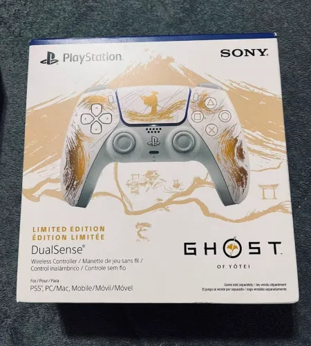 Controle dualsense PS5 ghost yotei