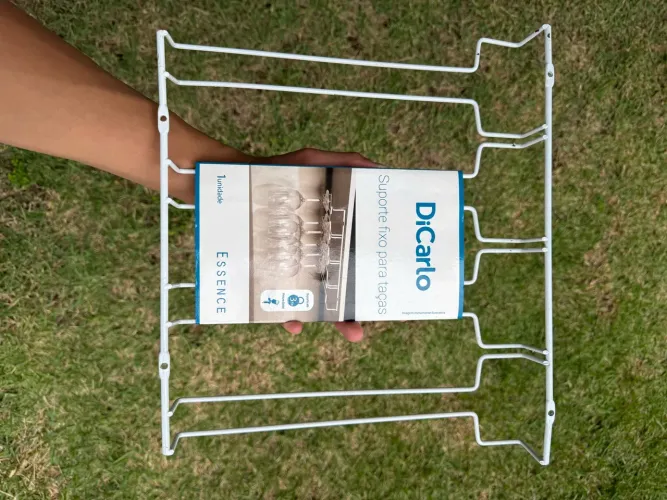 Suporte Fixo para Taças Essence Branco da DiCarlo
