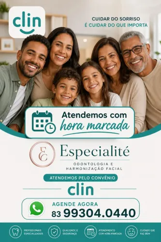 Dentista em João Pessoa com atendimento pela CLIN com hora marcada 
