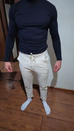 Calça em linho atentostore