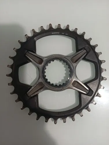 Coroa Shimano deore xt 34 dentes