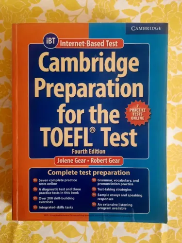 LIVRO CAMBRIDGE PREPARATÓRIO TESTE TOEFL - 4ª EDIÇÃO