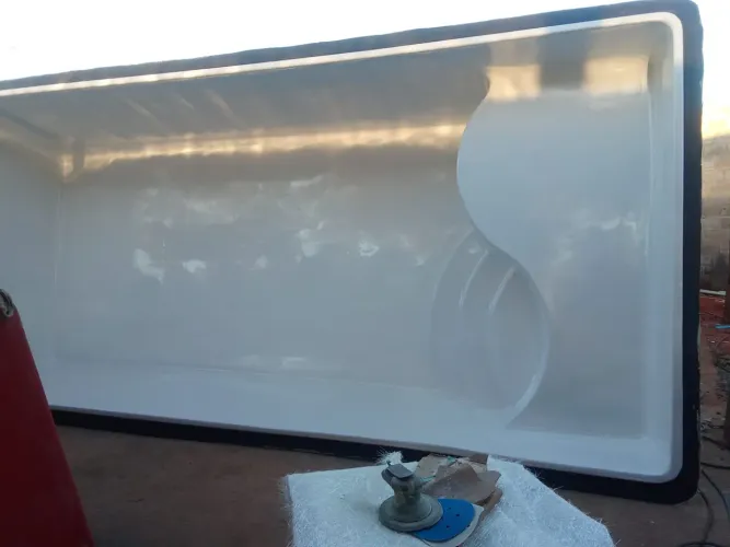 Piscina de fibra