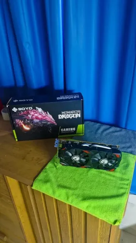 RX 580 8GB Soyo 256-Bit GDDR5 + Caixa | 2048SP | Placa de Vídeo Gamer
