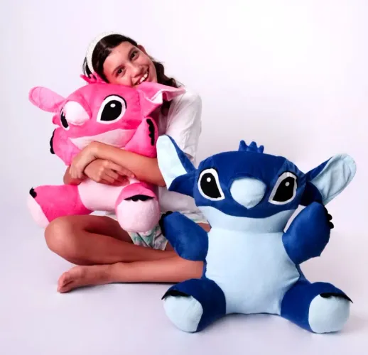 Pelucias stitch antialergico, grande 50 cm