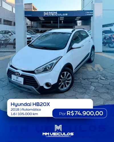 Hyundai HB20X Premium 1.6 Flex 16V Aut. 2018