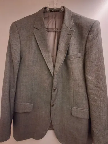Blazer Brooksfield 100% Lã Super 120's - Tamanho 56 - Cotoveleiras