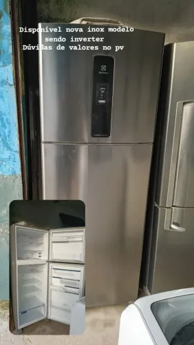 Geladeiras usadas e novas