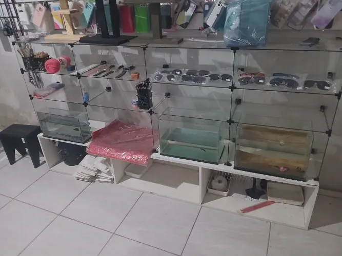 Vitrine de vidro
