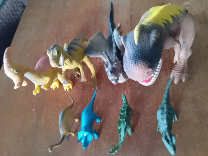 Dinossauros de borracha 