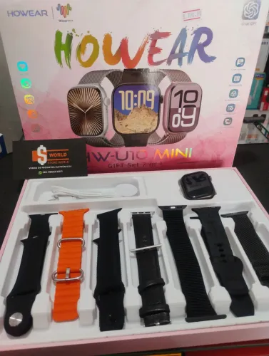 Relógio inteligente com 7 Pulseiras
