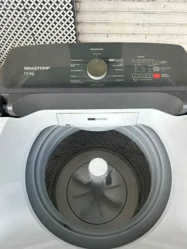 Máquina de lavar roupas brastemp 12 kgs cesto inox